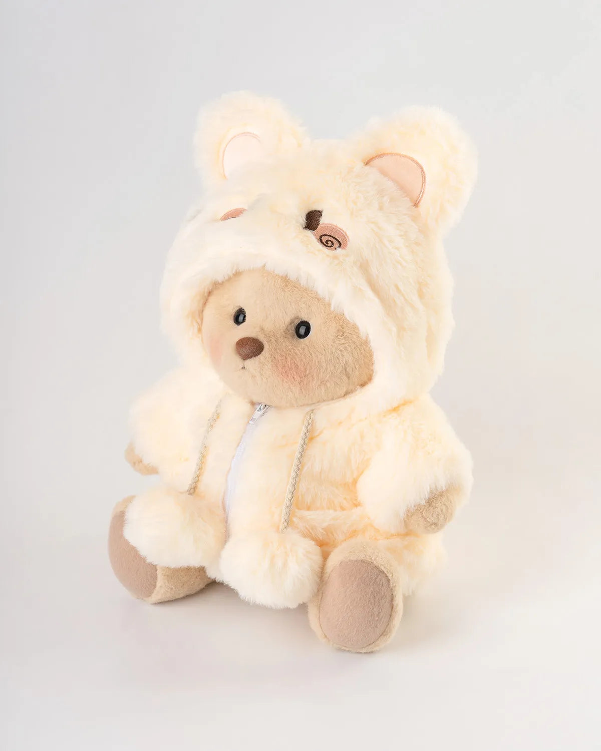 Puffy the Fuzzy Yellow Teddy Bear