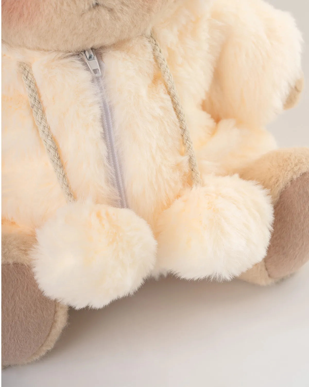 Puffy the Fuzzy Yellow Teddy Bear