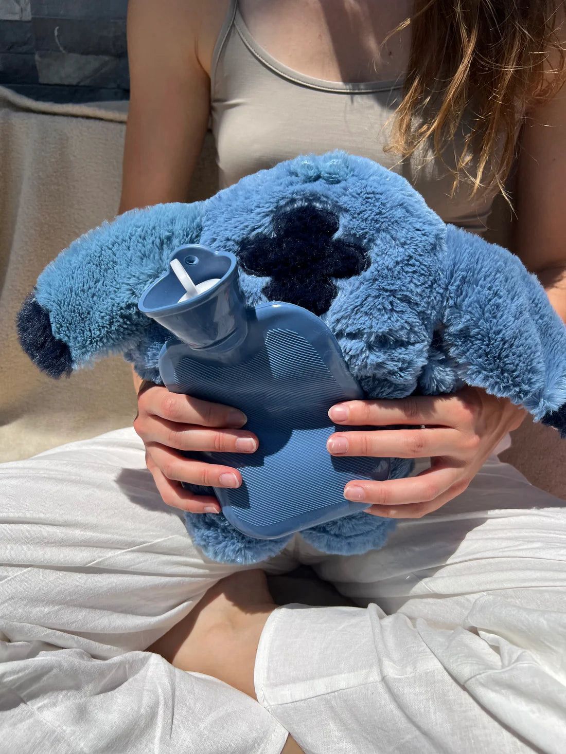 Plush with hot water bag
