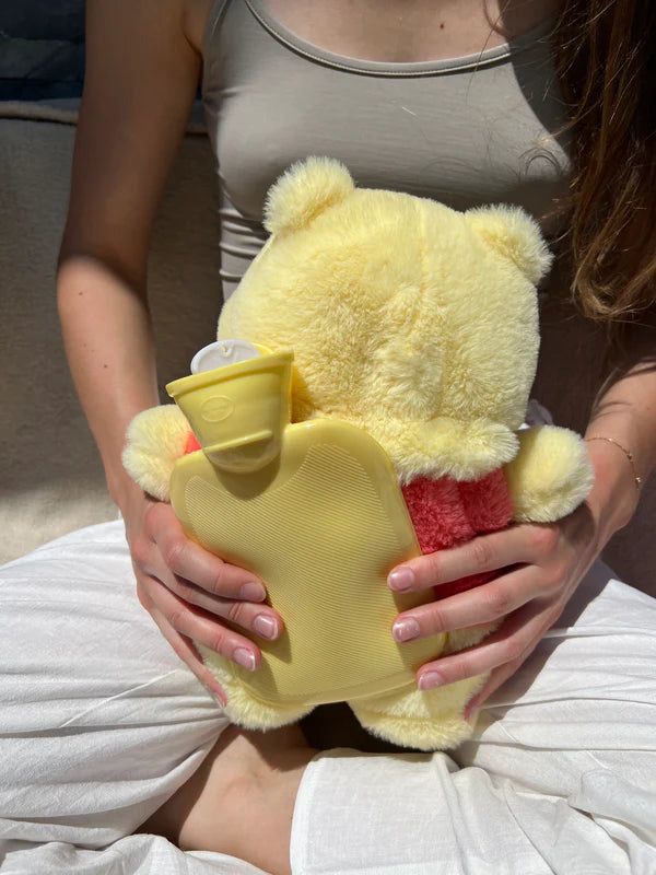 Plush with hot water bag