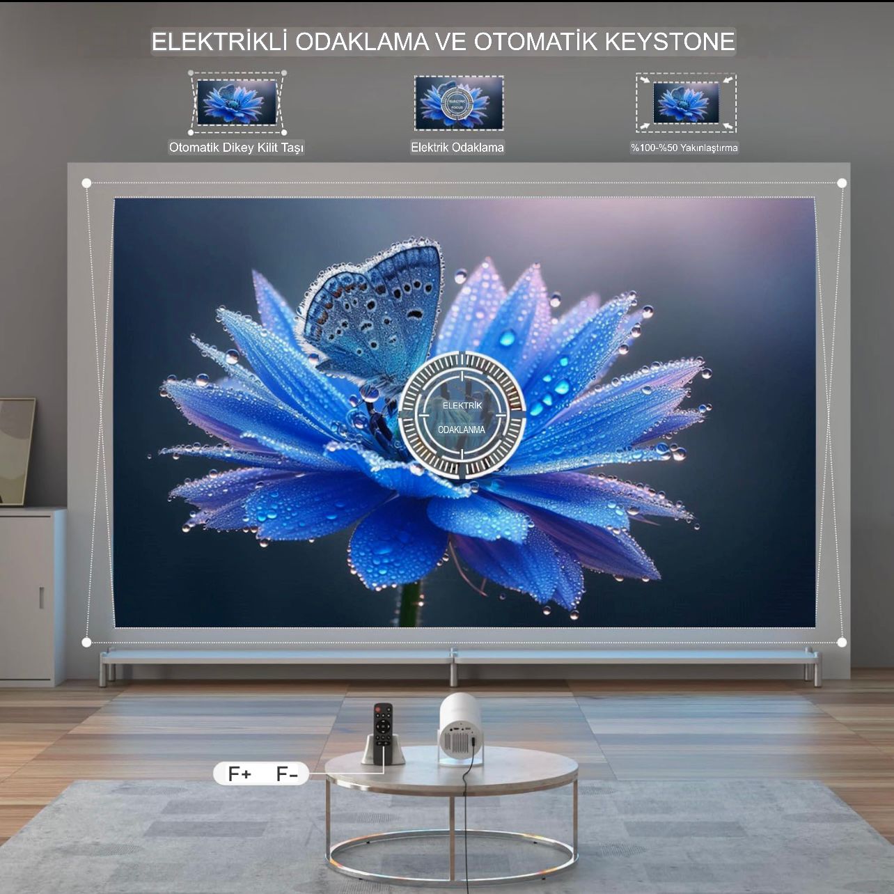 TenderTemps™ Akıllı Projektör