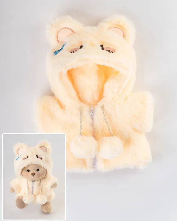 Tüylü Sarı Ayıcık Puffy